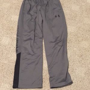Under armor grey sweat pants
